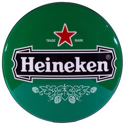 Luminoso de Parede Heineken Verde Retrô Vintage para Bar, Garagem, Churrasqueira, Espaço Gourmet - 1