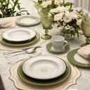 Ver imagem 4 de Conjunto 6 Pratos Fundos Zenith Porcelana 23 cm Tramontina