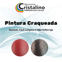 Ver imagem 2 de Jogo Panelas Fundida Craqueada 5pçs Tampa Vidro Alça Madeira