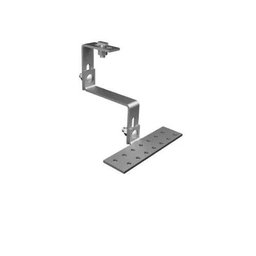 Estrutura Suporte Fixador para Perfil Painel Solar Galvanizado para Telha Cerâmica / Cimento com 4 Un - 2