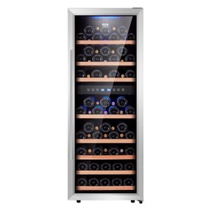 Adega Climatizada de Embutir 78 Garrafas Eos Premium Dual Zone Eac78d 220v
