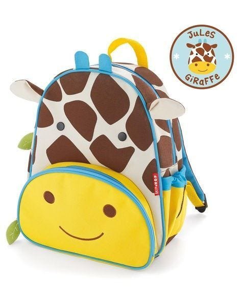 Mochila Skip Hop Zoo Girafa 36M+ - Amarelo - 36M+ - 1