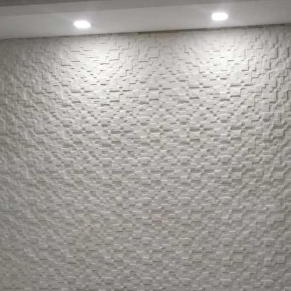 Molde forma de gesso cimento plástico ABS alto impacto Mosaico 28 cm - 4