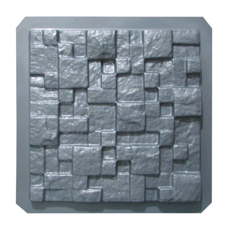 Molde forma de gesso cimento plástico ABS alto impacto Mosaico 28 cm - 1