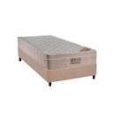Ver imagem 1 de Cama Box Solteiro: Colchão Molas Masterpocket Ensacadas Ortobom Airtech + Base Crc Suede Clean (