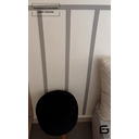 Ver imagem 5 de Roda Meio Painel Ripado Eva Adesivo Saturno 2,5cmx5mm 5 Mts - Cinza