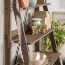 Ver imagem 4 de Estante Multiuso 4 Prateleiras -roma Cera Castanho