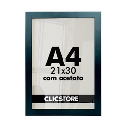 Kit 3 Molduras A4 Foto 21x30 Diplomas Certificados Qualidade Premium Acetato Quadros Decoração Arte  - 2