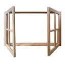 Ver imagem 4 de Janela de Madeira Vitro de Abrir Reto Padrão Cedro Batentes de 14 Cm - 1.20 (l) X 1.00 (a)