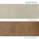 Ver mais imagens de Sofá Living 3 Lugares com Pés em Madeira Maciça 187cm Estelí Yescasa