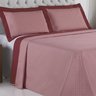 Kit Colcha Cobre-leito Queen Bouti de Microfibra Ultrasonic Rosa Velho Tekstil - 9