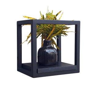 Nicho Prateleira Pequena Modelo Industrial MDF Preto