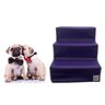 Escada Tec Courino Escadinha Cão Pet Roxa Chihuahua - 2