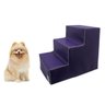 Escada Tec Courino Escadinha Cão Pet Roxa Chihuahua - 3