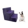 Escada Tec Courino Escadinha Cão Pet Roxa Chihuahua - 1
