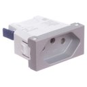 Ver imagem 1 de Módulo Tomada 2p T 10a 250v Borne Automatico Alumínio Orion Schneider