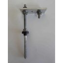 Ver imagem 1 de Estrutura Suporte Fixador para Perfil Painel Solar Galvanizado / Al para Telha Fibrocimento Madeira C/