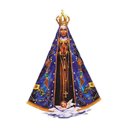 Ver imagem 1 de Adesivo Decorativo Nossa Senhora Aparecida 20x29cm
