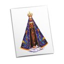 Ver imagem 2 de Adesivo Decorativo Nossa Senhora Aparecida 20x29cm