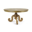 Ver imagem 1 de Mesa Redonda 6 lugares Madeira Maciça 140cm - Phil