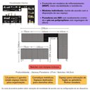 Ver imagem 3 de Armário Cozinha Modulada Completa 298cm Pequim Top Multimóveis Mp3769 Preto/lacca Fumê