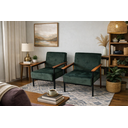 Ver imagem 2 de Conjunto de 2 Poltronas Decorativas Fontana Verde