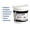 Ver imagem 2 de Massa Flex para Acabamento Cor Branca 90g Santa Luzia