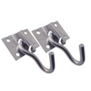 Ver imagem 1 de Gancho para rede sobrepor de aço zincado prata Aliança