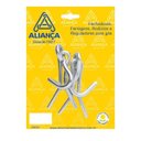 Ver imagem 1 de Gancho Arma Rede de Chumbar 1374/2 Prata Aliança