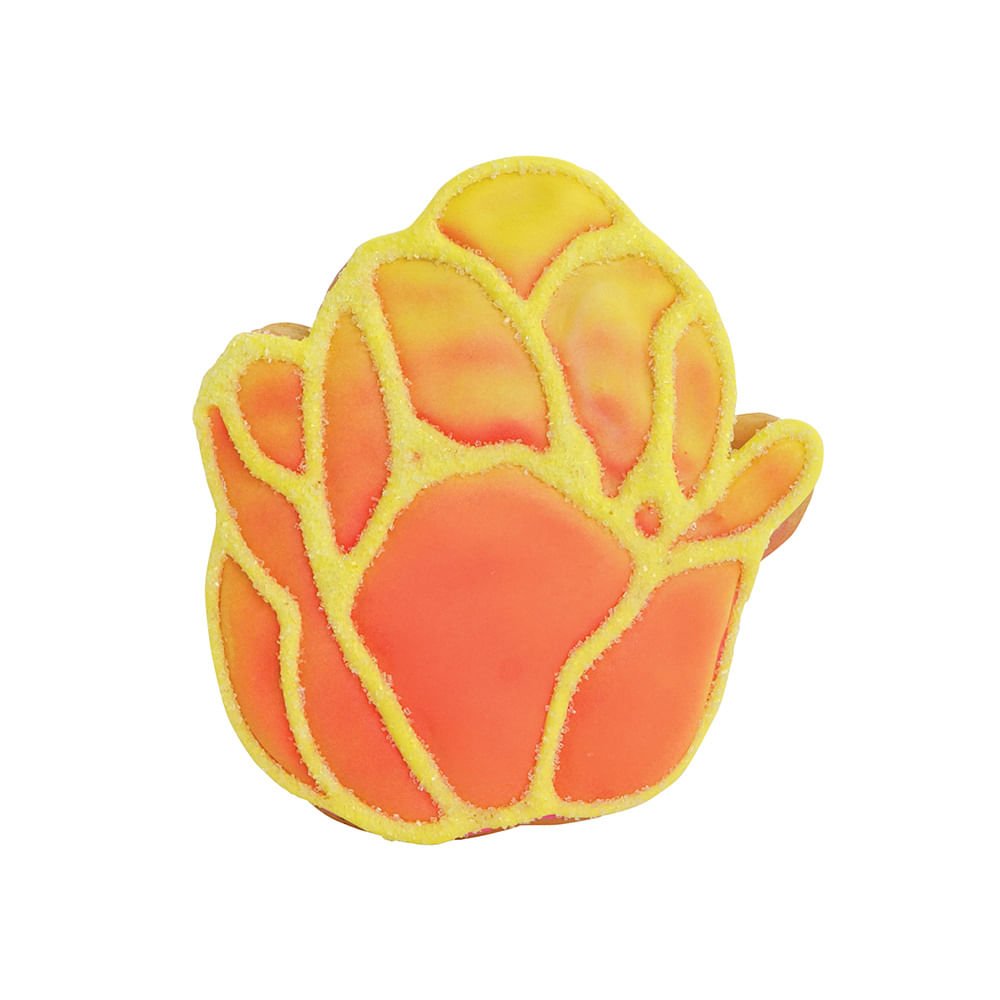 Cortador Bakelicious De Biscoite Estampa Tulipa Prana