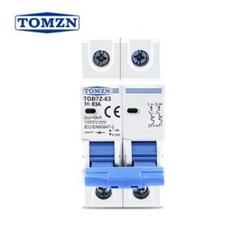 Disjuntor Dc/Cc 63A 1000V Bipolar para Painéis Solar / Baterias - 1