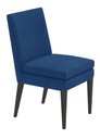 Ver imagem 2 de Kit 6 Cadeiras Germany + 2 Germany Retro Suede Azul Royal Dominic Decor