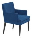Ver imagem 3 de Kit 6 Cadeiras Germany + 2 Germany Retro Suede Azul Royal Dominic Decor