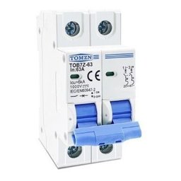 Disjuntor Dc/Cc 25A 1000V Bipolar para Painéis Solar / Baterias - 2