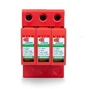 Dps - Dispositivo Proteção Surtos Dc/Cc Clamper Solar 600V 40Ka