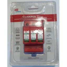 Dps - Dispositivo Proteção Surtos Dc/Cc Clamper Solar 600V 40Ka - 3