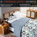 Ver imagem 2 de Cobredrom Casal Super King Grosso Kristen 100% Algodao Extra Macio Quality:cinza