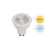 Spot de Embutir 5W LED Redondo Direcionável Aço Escovado - Branco Frio - 2