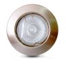 Spot de Embutir 5W LED Redondo Direcionável Aço Escovado - Branco Frio - 1