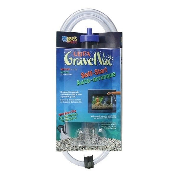 Sifão Lees Ultra Gravel Vac Large Limpeza de Aquários 40x5cm - 1