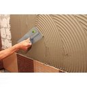 Ver imagem 2 de Desempenadeira Lisa com Dentes Tramontina em Aço com Cabo de Madeira Tramontina