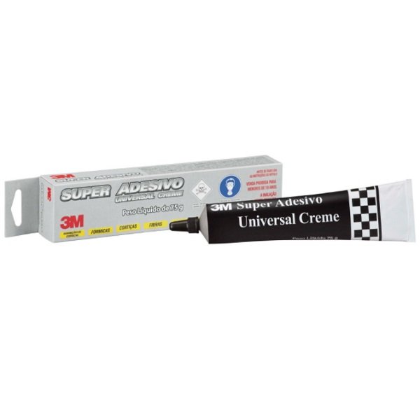 Adesivo Universal Creme 75g 3m - 1