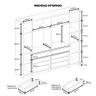 Guarda Roupa Casal 10 Portas Rimo Regência - Jequitibá/offwhite - 4