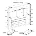 Ver imagem 4 de Guarda Roupa Casal 10 Portas Rimo Regência - Jequitibá/offwhite