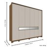 Guarda Roupa Casal 10 Portas Rimo Regência - Jequitibá/offwhite - 3