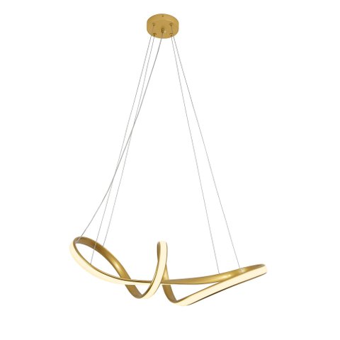 Lustre Pendente Potenza Led 3000k 60w 63x19x20cm Bivolt - Gmh Iluminação P-potenza