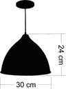 Ver imagem 2 de Lustre Luminária Pendente Utron Prismático Gota 32cm Cores - Transparente