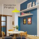 Ver imagem 3 de Lustre Luminária Pendente Utron Prato Bedd Estilo Retrô 32cm - Vermelho