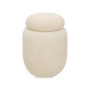 Ver imagem 1 de Pote com Tampa em Cimento Off White Mart 11cm
