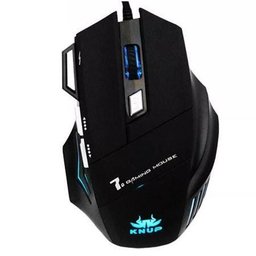 Mouse Gamer 2400Dpi 7 Botões LED Kp-V4 - 1